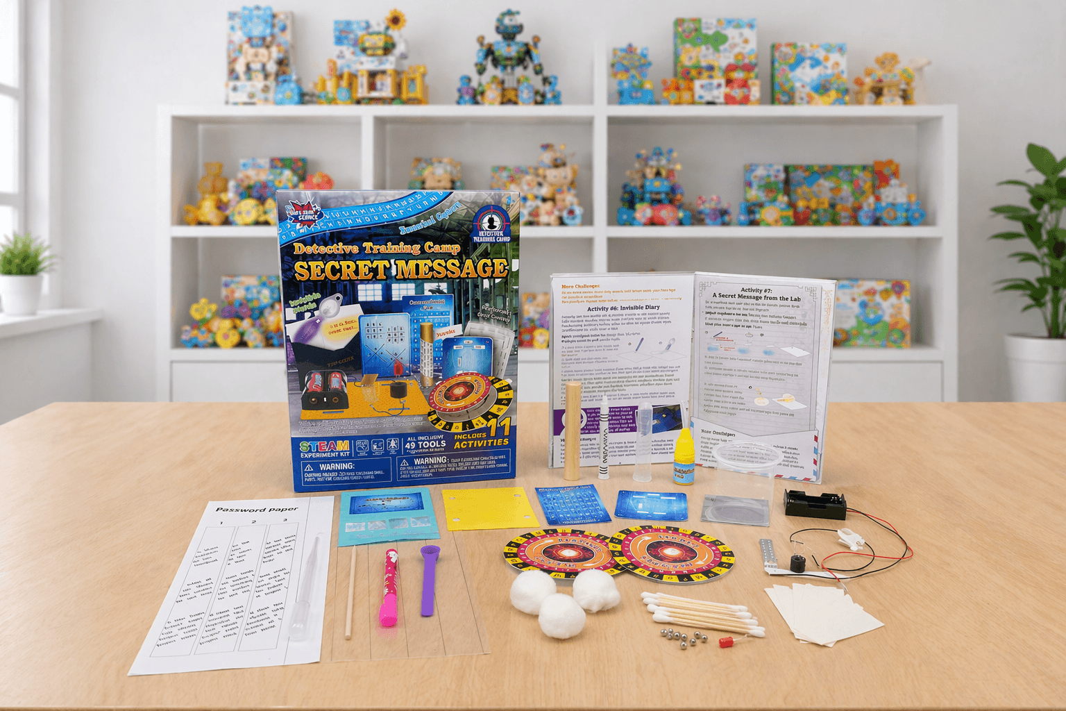 Super Detective Science Experiment Toy for 8+ Kids Detective Training Camp Kit for kids in Nepal