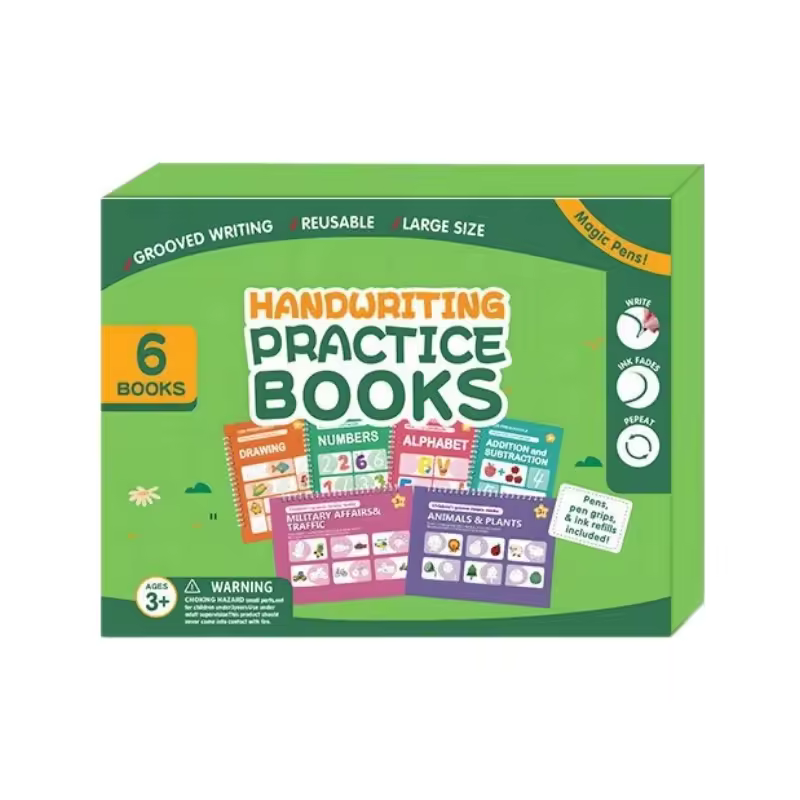 Large Size Handwriting Practice Books Set (6 pcs) for Kids | English Writing Workbook Nepal for kids in Nepal